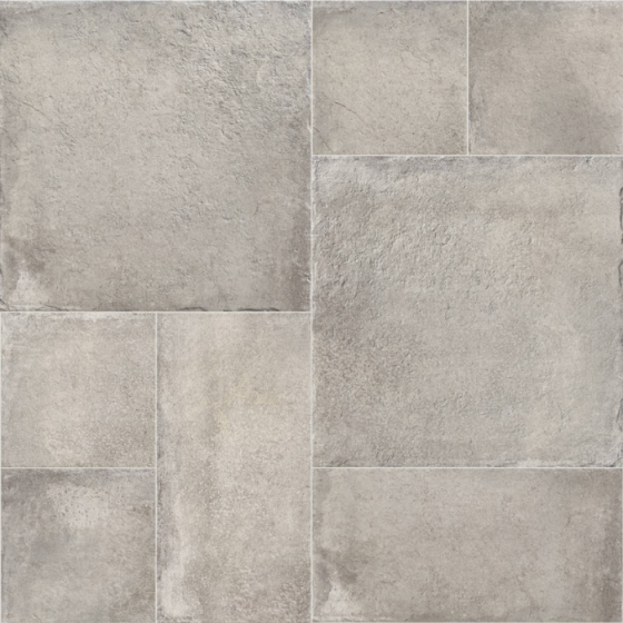 Keros Modula Portobello Silver πλακάκι δαπέδου 100x100 λευκής μάζας με Matt Relieve φινίρισμα